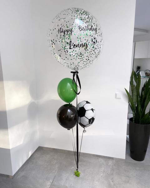 Personalisierter Bubble - Konfettiballon - ca. 60cm